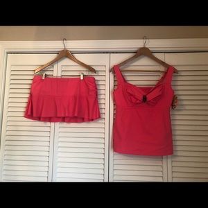 Becca two piece tankini brand new with tags